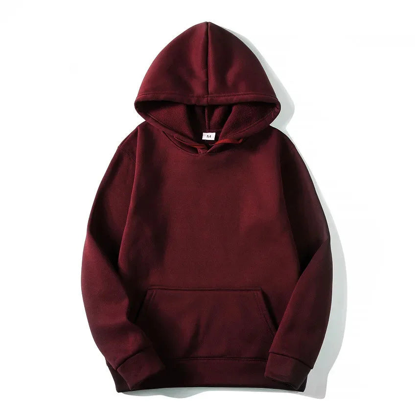 2026 Sweat-shirt chaud pour hommes et femmes, décontracté, couleur unie, Streetwear, pulls, Sport, Fitness, poche, multicolore