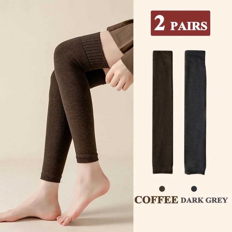 Thick Stockings Women Socks Warm Winter Over Knee High Hold Up Sexy Slim Ladies Girls Halloween Gift 7 Colors 1 Pairs Hot Sale