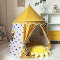 Large Teepee Tent for Kids Folding Toy Tent Castle Children Play House Large Teepee Tent Princess Castle Children Outdoor Gifts