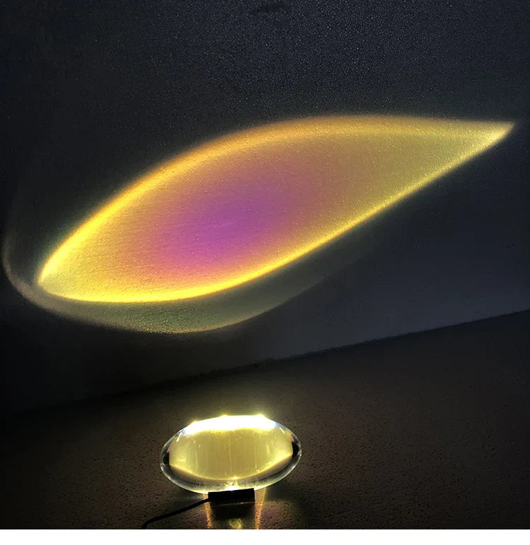 Italian Designer Table Lamp Led Crystal Eye Of The Sky Free Shipping Egg-shaped Lamps Living Bedroom Decor Light Night Projector