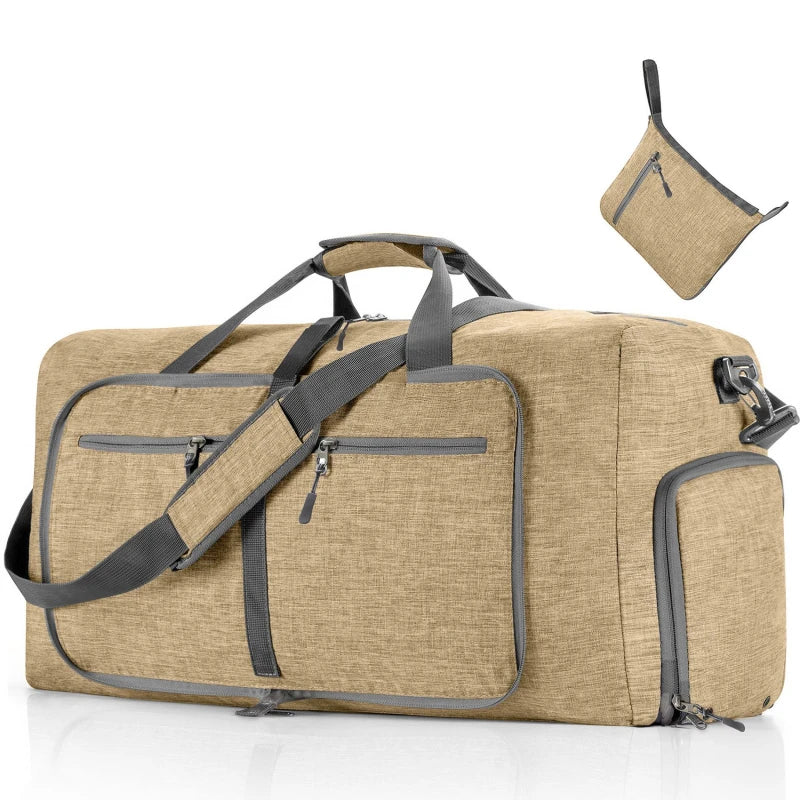 Large Capacity Travel Duffel Bag 85L Shoulder Sports Bag Women Waterproof Oxford Foldable Big Travel Bag Men Fitness Luggage sac