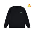 2024 Men's Golf Sweatshirts Autumn/Winter Golf Sweater Outdoor Leisure Round Neck Pullover Golf Wear with Thin Velvet