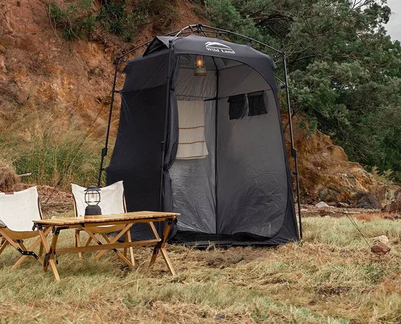 Automatic Speed Opening Single Tent Outdoors Portable Toilet Take Bath Change Clothes Windproof Multifunction Tents Ventilate