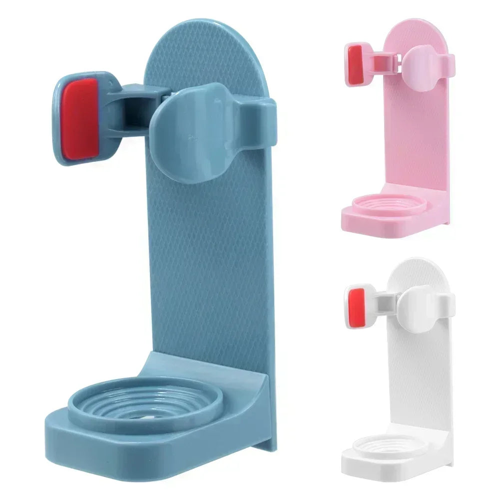 Bathroom Toothbrush Holder Wall Mount Bathroom Organizer Double Single Hole Self Adhesive Tooth Brush  Accessories Space Saving