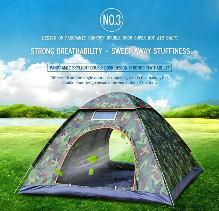 1/2 Person Tent For Outdoor Camping,Hiking,And Biking - Includes Footprint,Waterproof,Windproof,Packs Light And Compact,