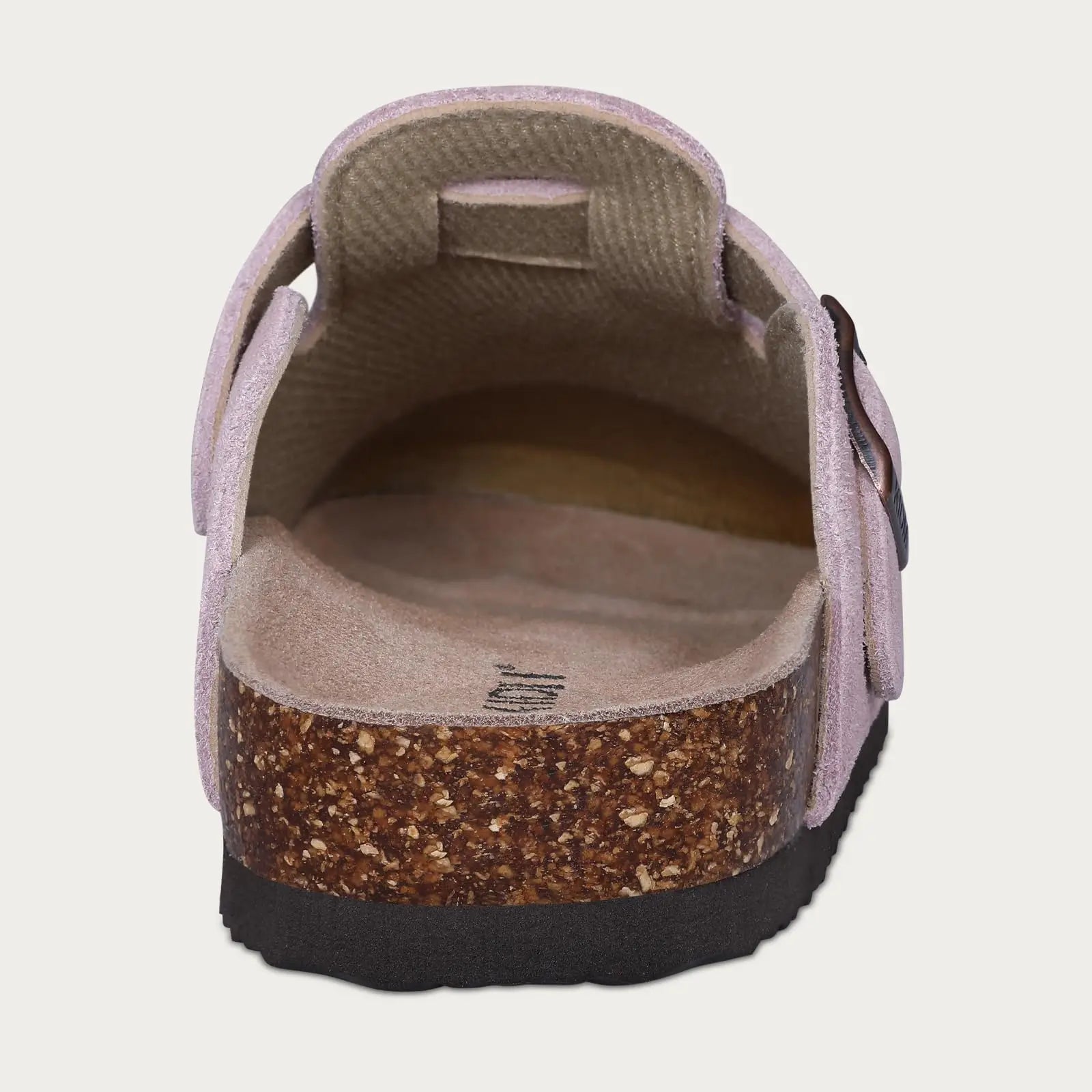 KIDMI Suede Clogs for Women Men Mules Cork Footbed Sandals With Arch Support Fashion Nonslip Outdoor Beach Slippers Home Shoes