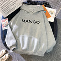 Casual  Womens Sweatshirts Printing Versatile Hooded Gym Sports Jogging Clothing Home Party Pullover Tops Y2k Street Fall Winter