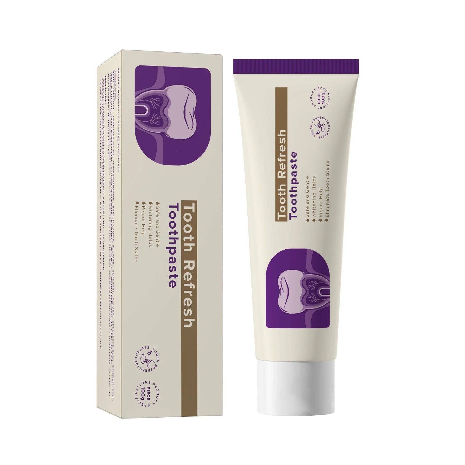 Tooth Repairing Toothpaste Whitening Teeth Fresh Mouth Tartar Stain Remover Bright Dental Cleaning Inhibit Bad Breath Toothpaste