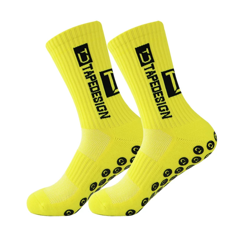 2022 New Football Socks Anti-Slip High Quality Soft Breathable Thickened Towel Bottom Sports , Cycling ,Legging ,Women, Men