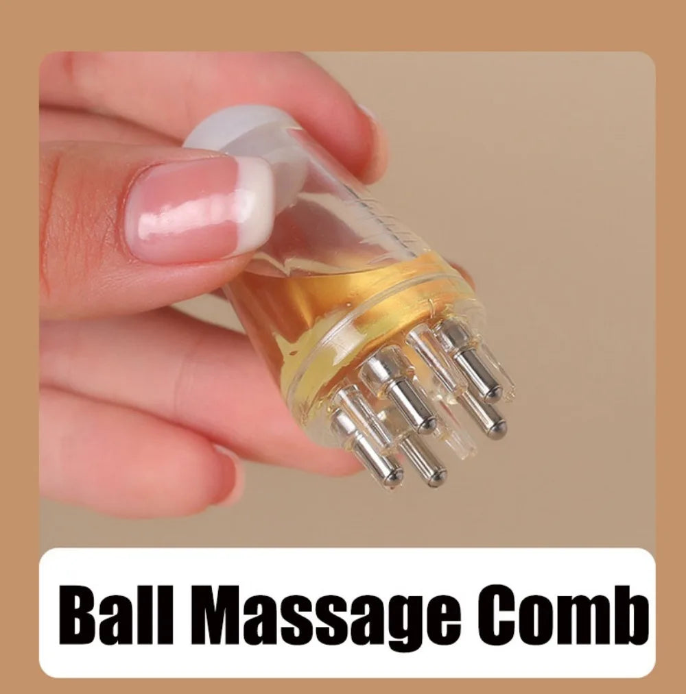 Scalp Applicator Liquid Comb Mini Scalp Massage Brush Hair Oil Applicator Bottle Liquid Guiding Combs Massager Hair Care Tools