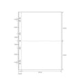 Sharkbang 10pcs A4 Binder Sleeves 7 Holes Postcards Sticker Organizer 11 Designs PP Refill Ring Bags Stationery Accessories