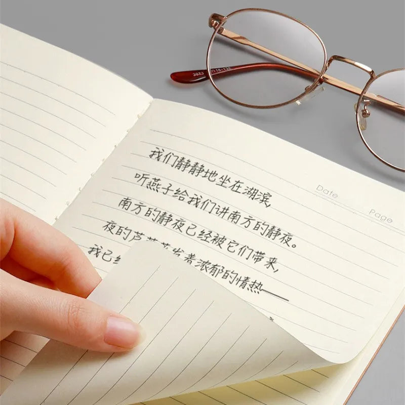 A4 A5 B5 Notebook To-Do Lined Blank Grid Paper Journal Diary Sketchbook Drawing Painting Graffiti Notebook Notepad Stationery