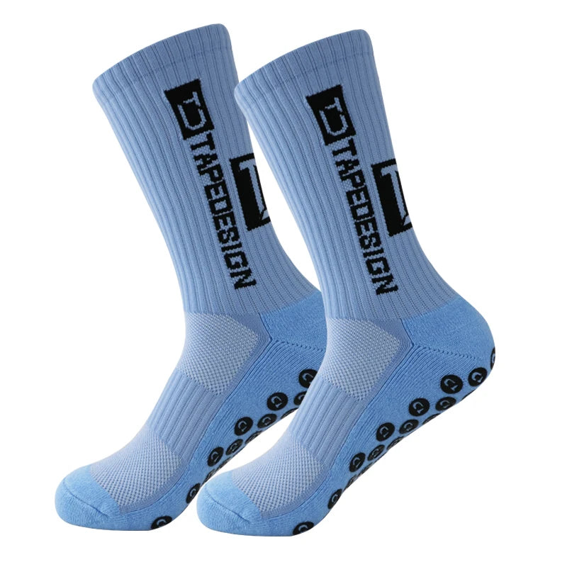 2022 New Football Socks Anti-Slip High Quality Soft Breathable Thickened Towel Bottom Sports , Cycling ,Legging ,Women, Men