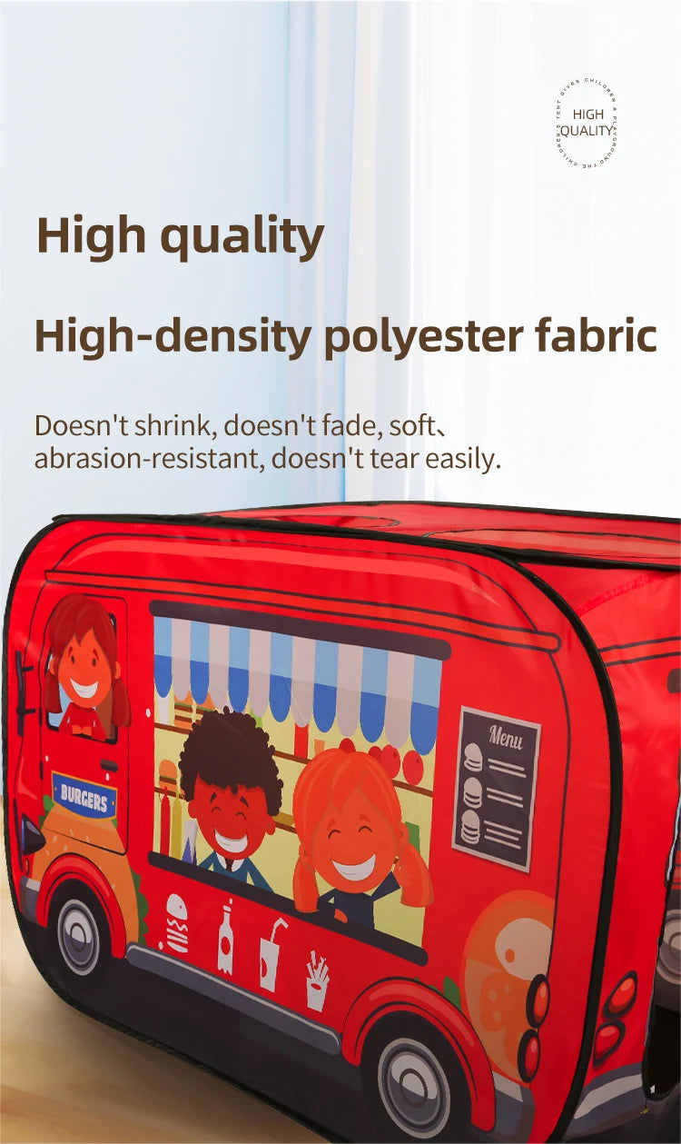 Children's Tent Game House Indoor and Outdoor No Installation Kindergarten Foldable Family Toy House