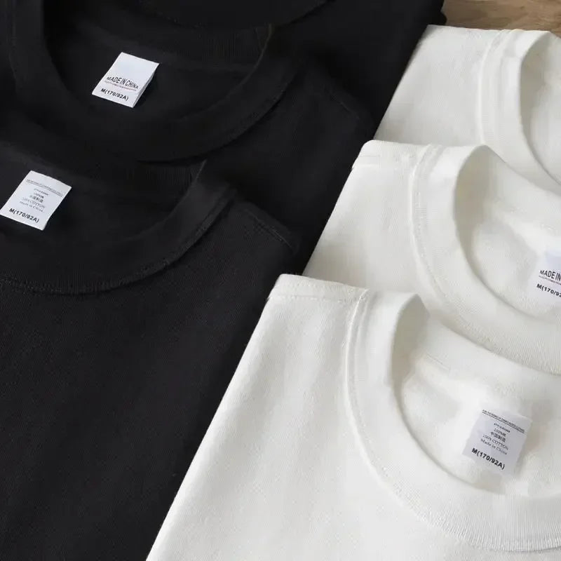 Men's Short-Sleeve T-Shirt Sweat-Absorbent Breathable Stylish and Versatile Sports  Men's T-shirts for Summer