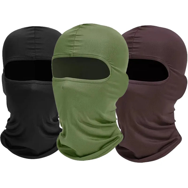 1/3pcs Ski Mask for Men Full Face Mask Balaclava Black Ski Masks Covering Neck Gaiter