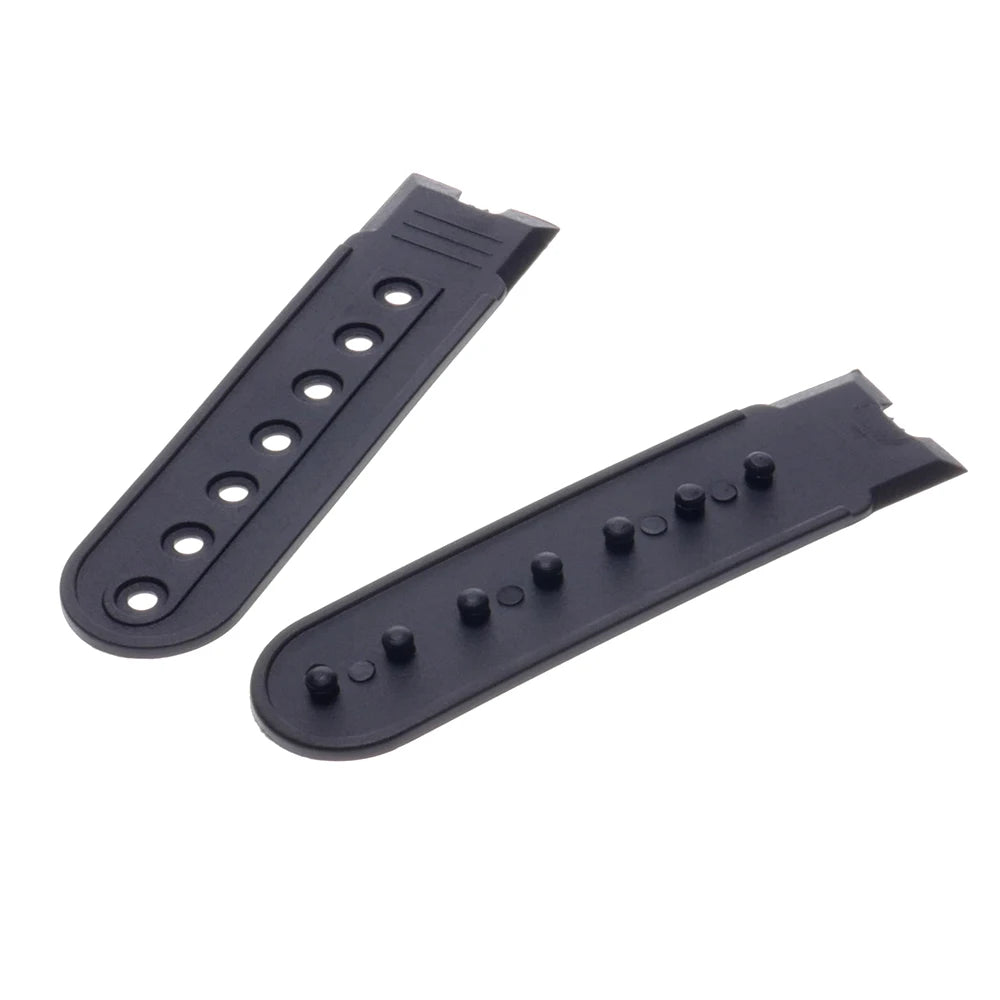 10 Sets Snapback Strap Replacement with 7 Holes Black Hat Repair Fastener Buckle Clip Extender for Baseball Cap Hat Accessories