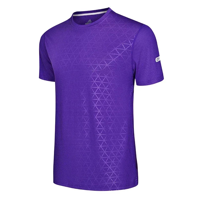Men's Sports Shirts Sweatshirt Things for Gym Shirt Dry Fit Workout Yoga Tops Breathable Short Sleeves Undershirt Golf Wear Top