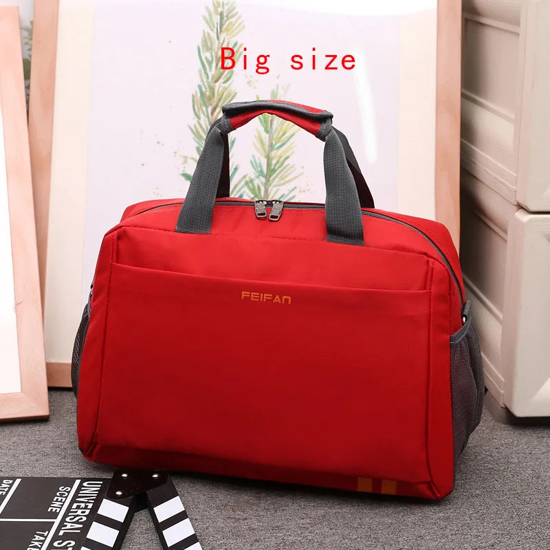 Large Capacity Women's Travel Bag Men Business Duffle Bag Packing Cubes Waterproof Luggage Handbag Shoulder Crossbody Bags Tote