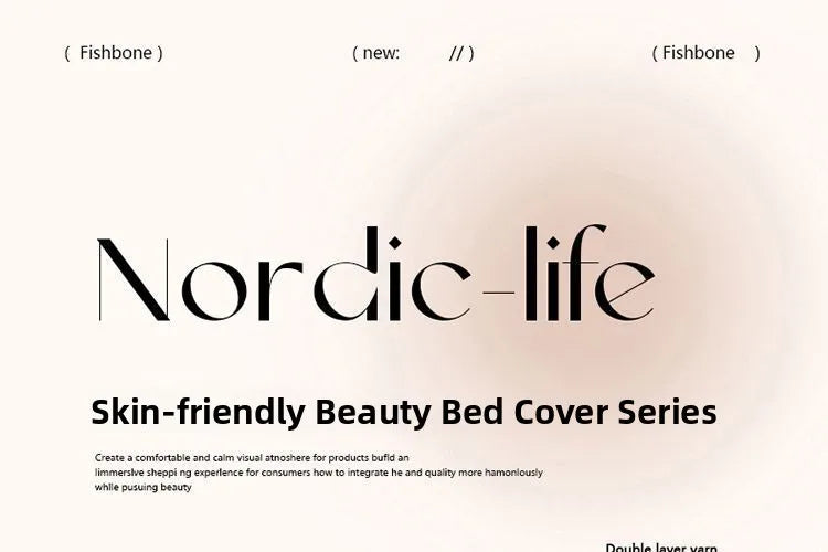 Thickened Single Double Beauty Bed Cover Pure Color Massage Beauty Salon Body Therapy Massage Hair Wash Bedding Cover Set