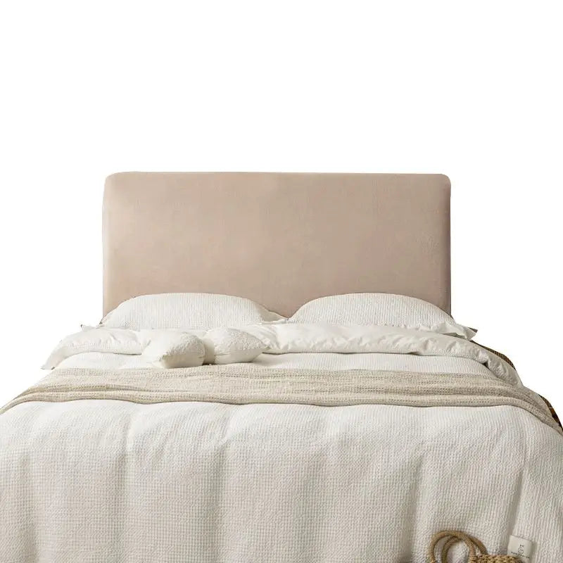 Soft Velvet Bed Head Cover Thicken Elastic Bed Cover All-inclusive Comfortable Headboard Cover for Home