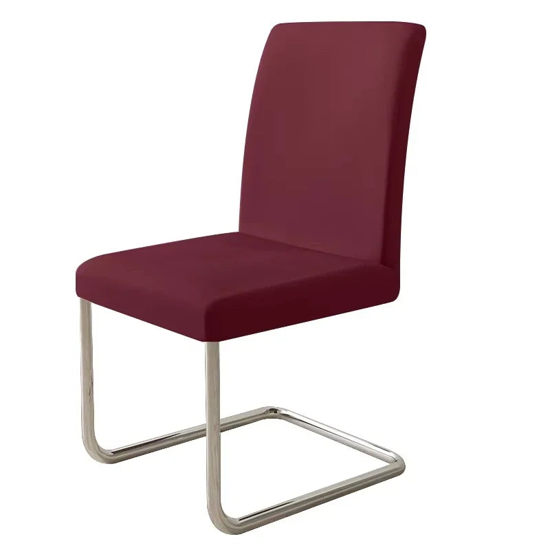Waterproof Fabric Multi-Color Chair Cover Spandex Elastic Soft Chair Slipcover Seat Case For Office Kitchen Dining Room