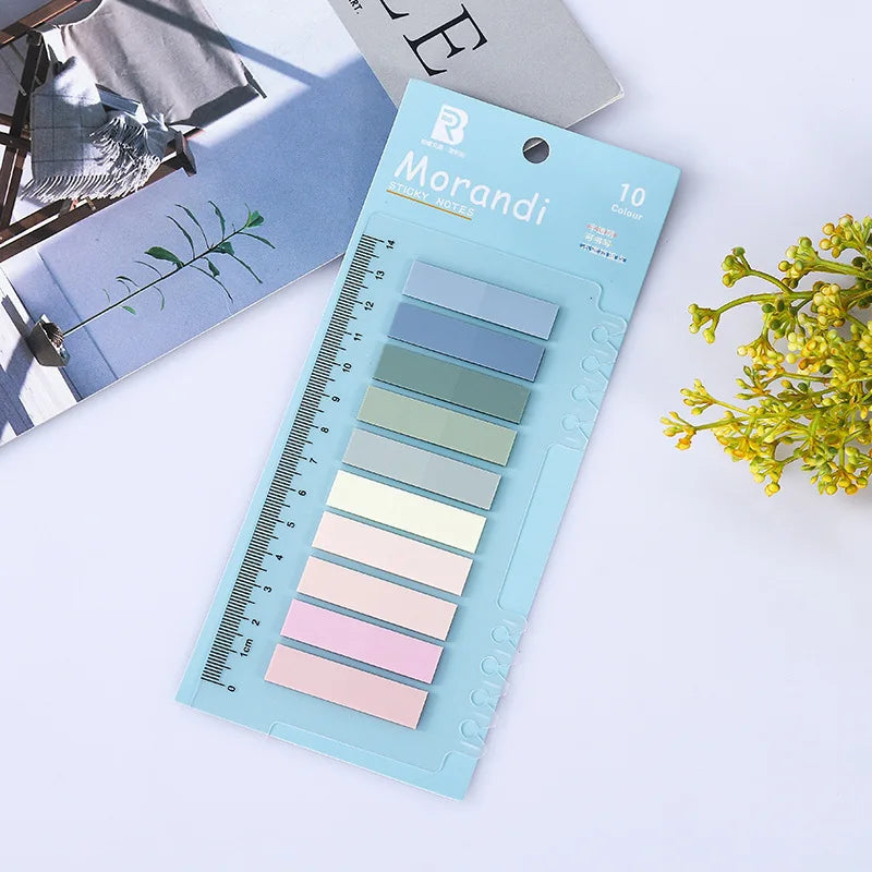 A5 A4 B5 matte adhesive loose strap loose notebook paper planner inner ring file cabinet materials stationery gift traveler