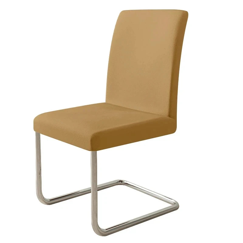 Waterproof Fabric Multi-Color Chair Cover Spandex Elastic Soft Chair Slipcover Seat Case For Office Kitchen Dining Room