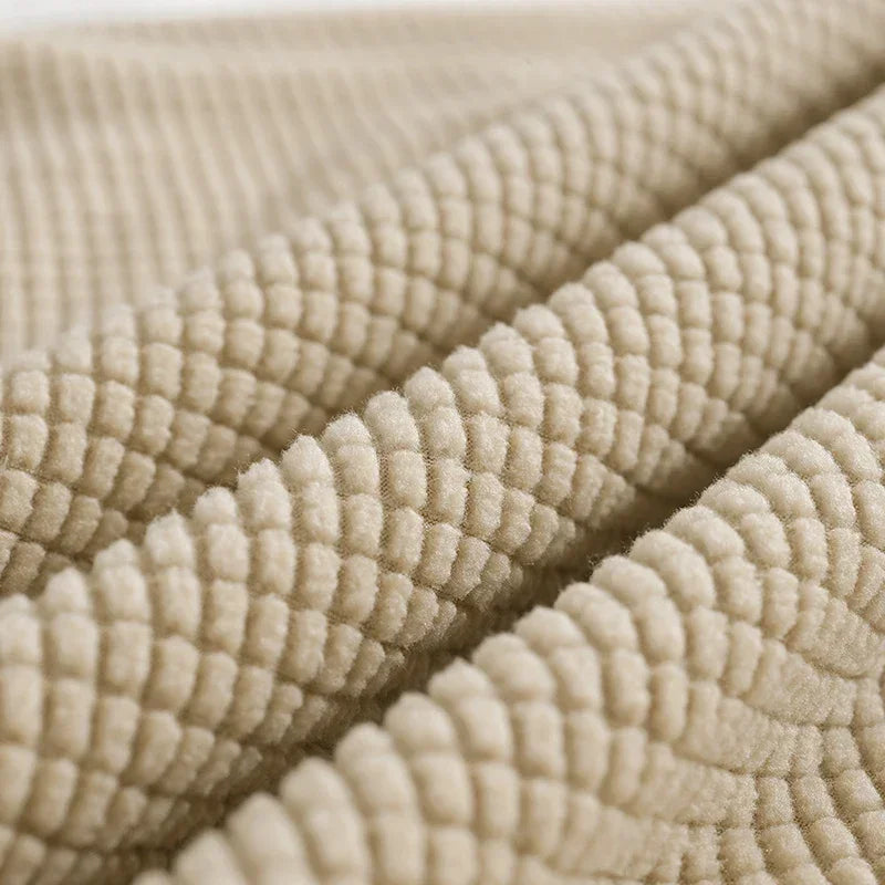 Simple Bedside Cover Elastic Thicken Protection Headboard Case Dust-Proof Nordic Bedroom Bed Cushion Cover House Decoration
