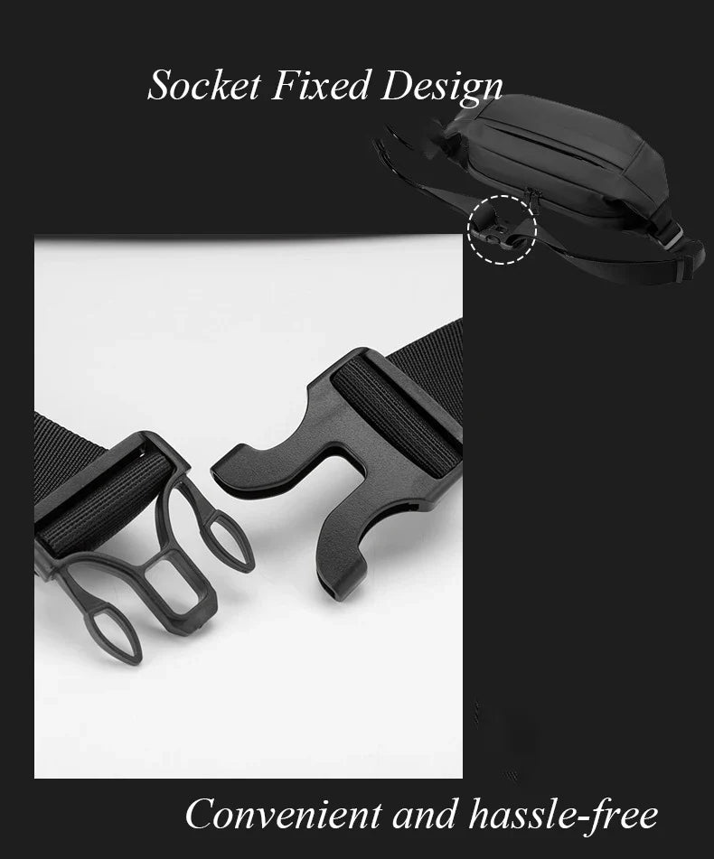 Multifunctional Men's Sport Travel Shoulder Crossbody Bag Organizer Husband Trend Handbag Sling Bag Outdoor Chest Bag for Men