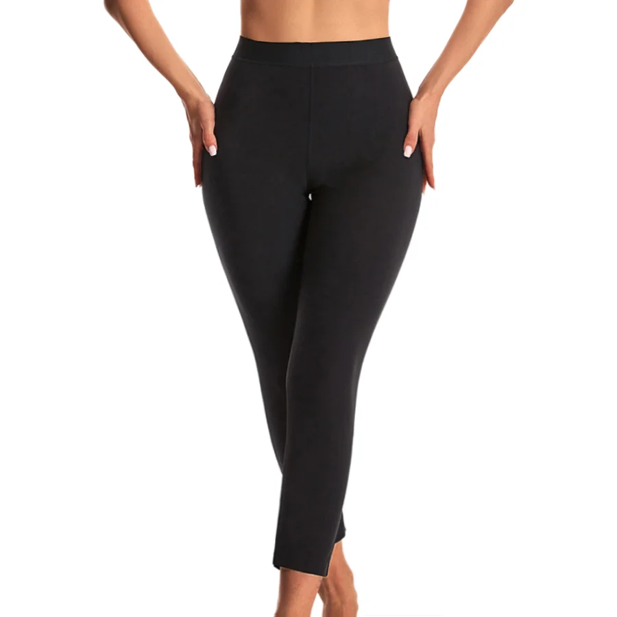 Sweat Sauna Pants Body Shaper Weight Loss Slimming Shapewear Women Waist Trainer Tummy Hot Thermo Sweat Leggings Workout Gym
