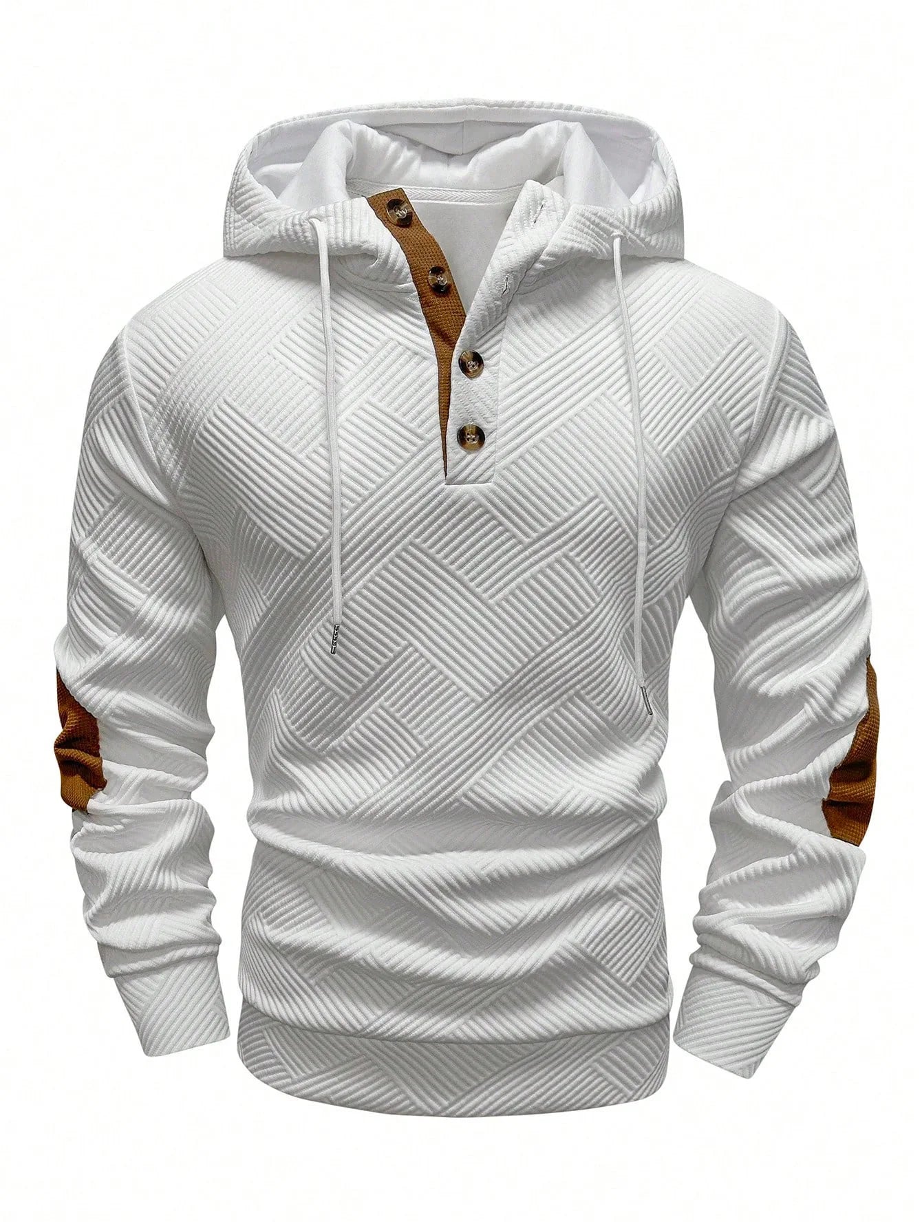 New Men's Fashion Hooded Sweatshirts Spring Autumn Long Sleeve Drawstring Pullovers Casual Streetwear Men Loose Sports Hoodies