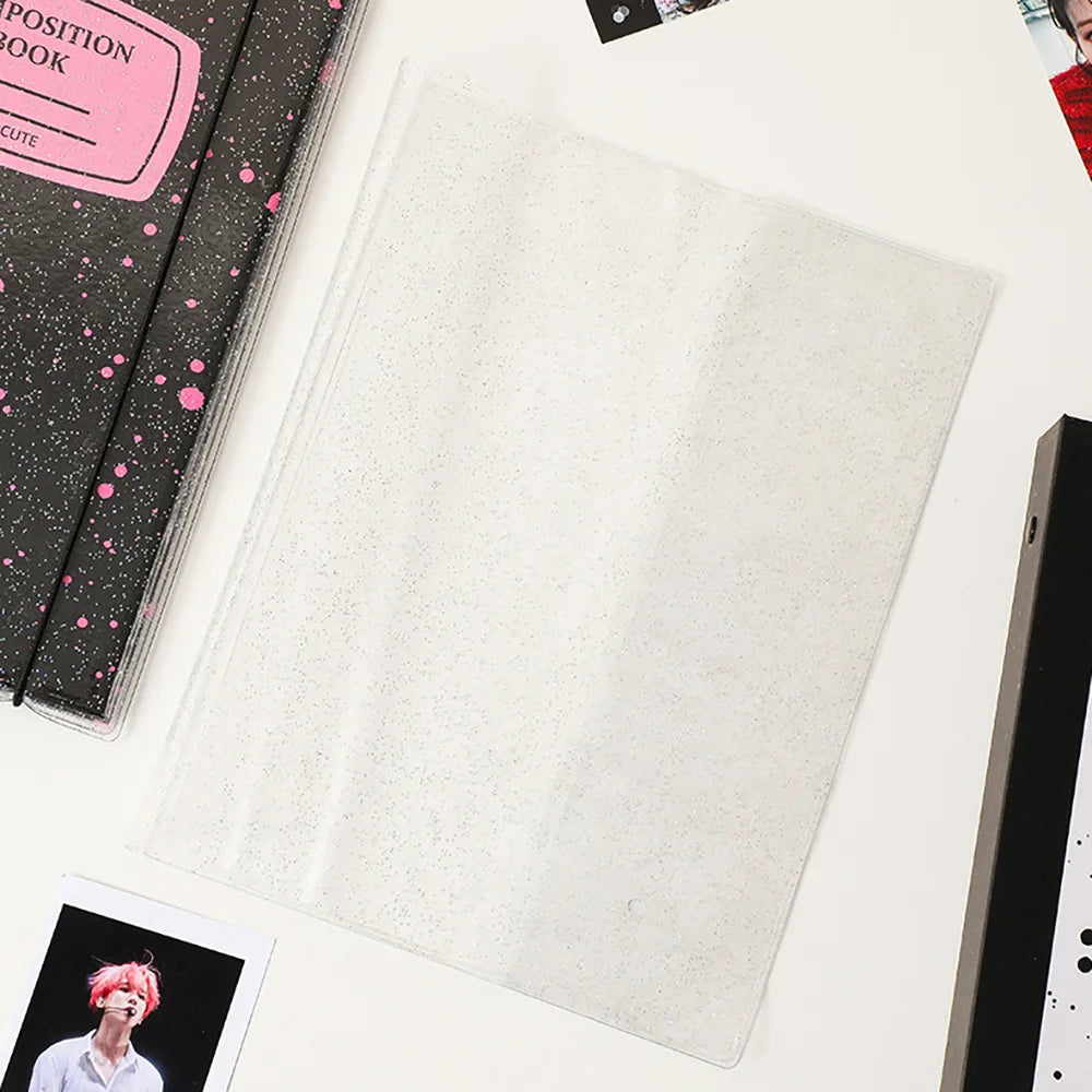 SKYSONIC New Arrival A5 Ring Notebook Jounral Cover INS Bandage Photocards Binder Collect Book Photo Cards Organzier Stationery