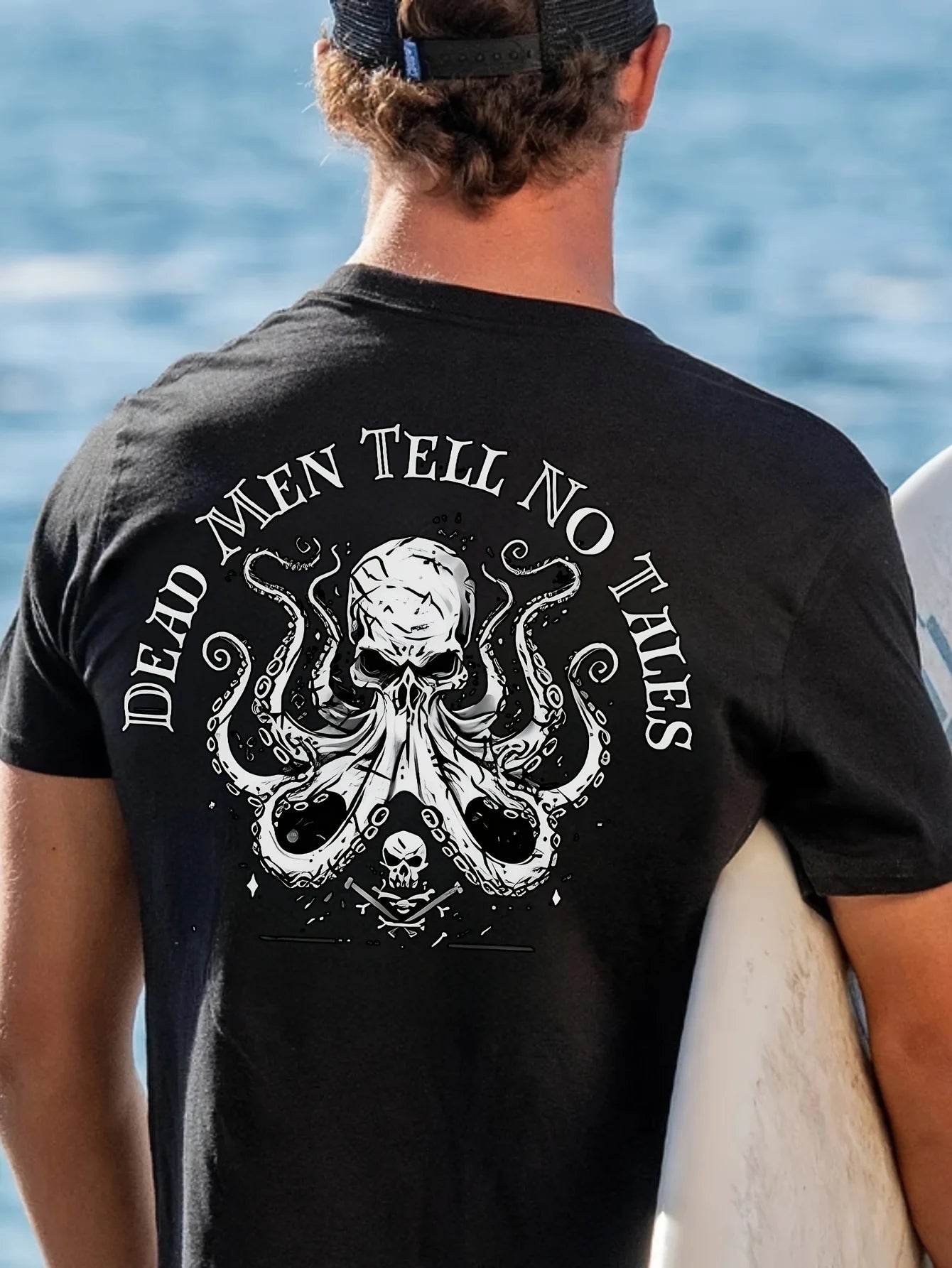 Men's Short-Sleeve T-Shirt Sweat-Absorbent Breathable Stylish and Versatile Sports  Men's T-shirts for Summer