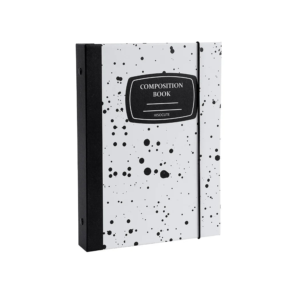 SKYSONIC New Arrival A5 Ring Notebook Jounral Cover INS Bandage Photocards Binder Collect Book Photo Cards Organzier Stationery