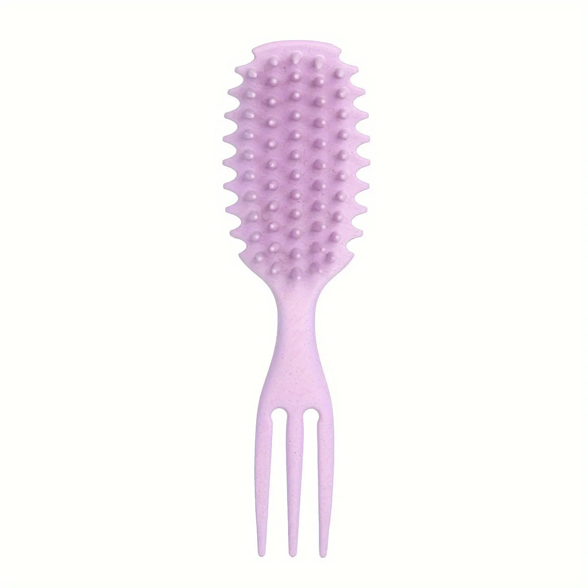3-in-1 Candy Curly Hair Brush - Gentle Detangling Styling Comb for Wet or Dry Curls Reduces Pulling Separation Ideal for Women