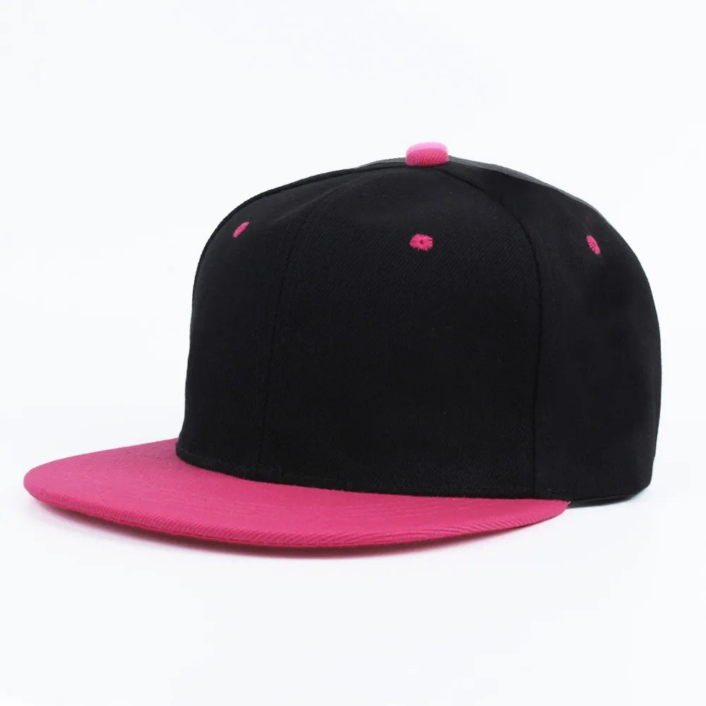 Custom Embroidery Hip-hop Snapback Hat for Men and Women Baseball Cap Wholesale DIY Design Print Sunshade Hats American style
