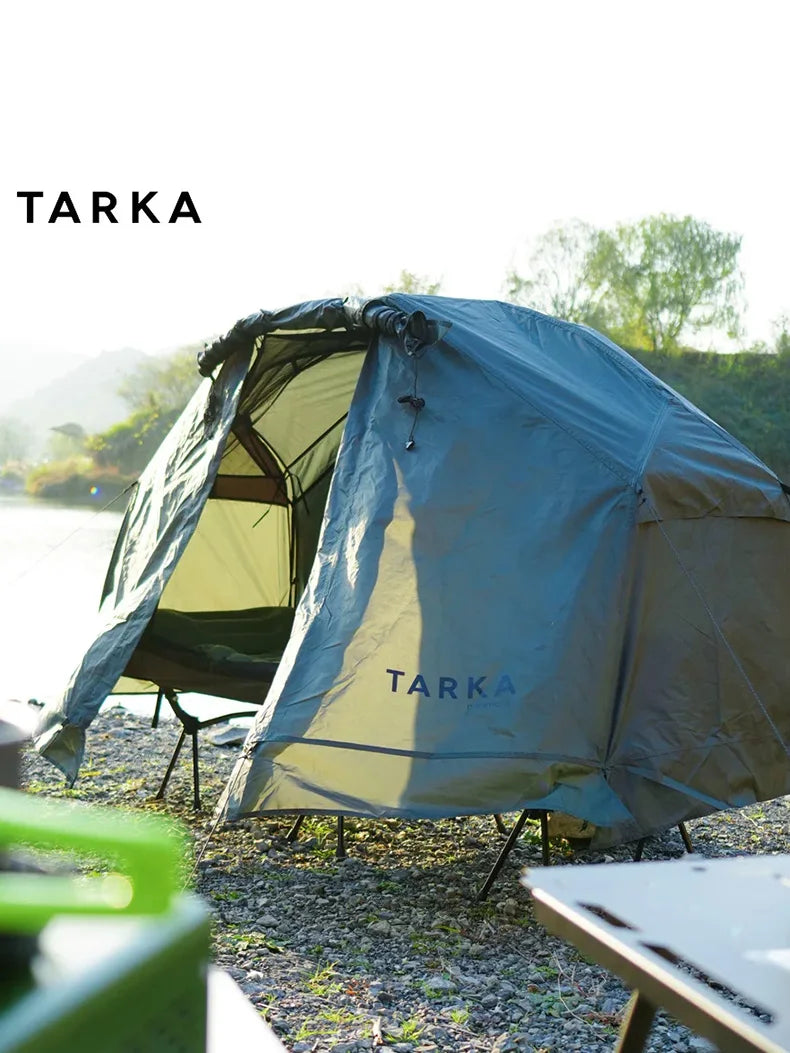 Survival Gear Equipment Ultralight 1 Person Trip Tent Quick Setup 2 Layer Portable Hiking Shelter Must Have Camping Accessories