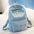 Kids School Bag, Personalized Toddler Backpack, Embroidered Name Child Book Bag, Corduroy Backpack for Birthday Gift, Diaper Bag