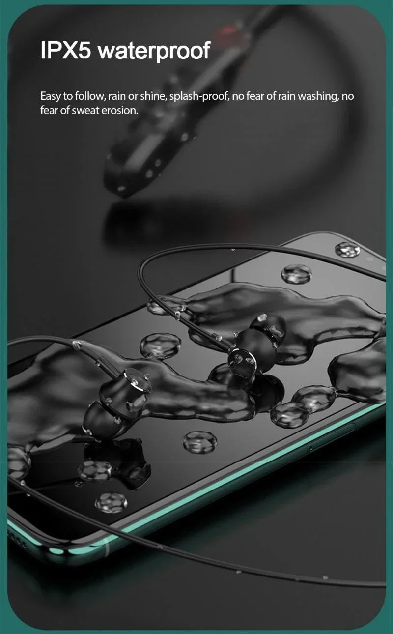 Xiaomi Mijia Wireless Earphones 200 Hour Play Neckband Bluetooth 5.1 Headphones Headphone with Mic 9D Stereo Earbuds Headset