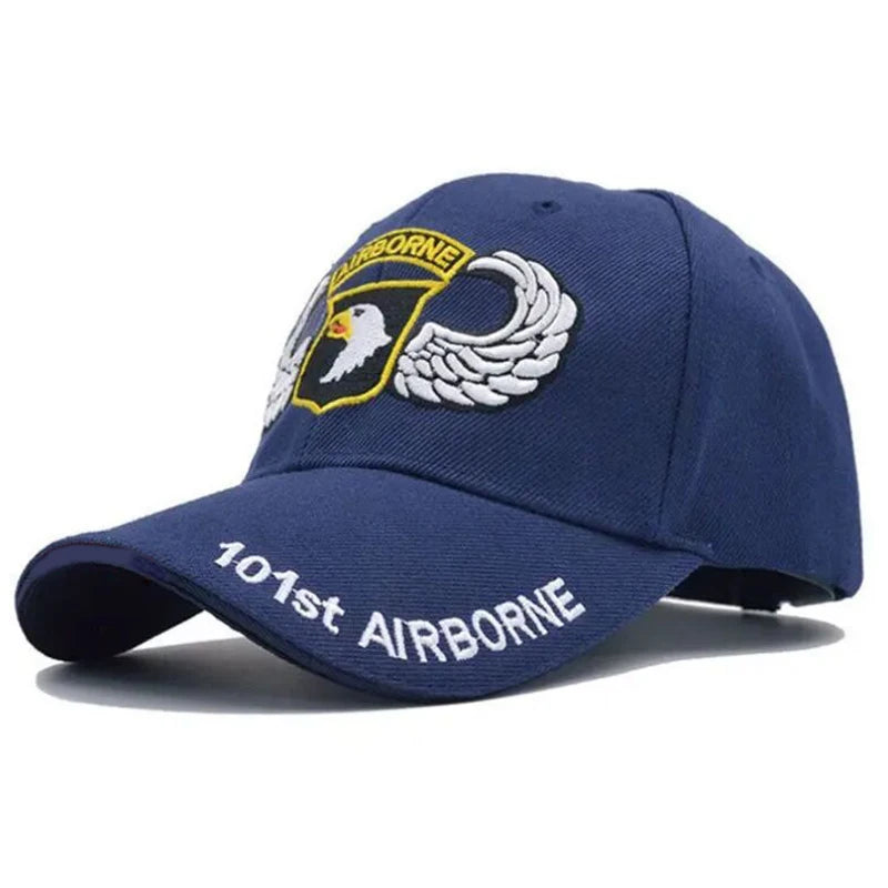 101 Airborne Baseball Cap Snapback Caps Outdoor Leisure Hip Hop Sun Hat adjustable Men Women Fishing Hunting Hats