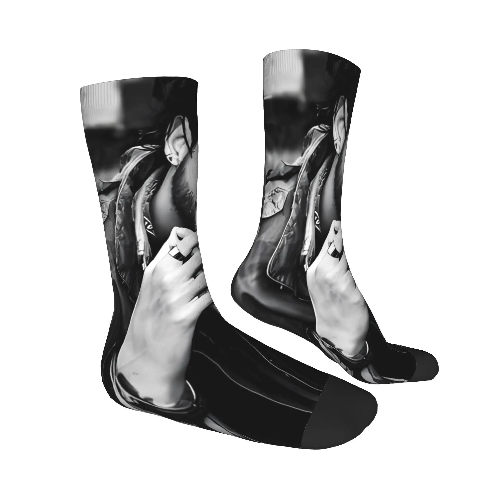 Maluma Rapper Socks  Anti Slip Stockings Women Men Comfortable Outdoor Socks Winter Fashion Graphic Socks