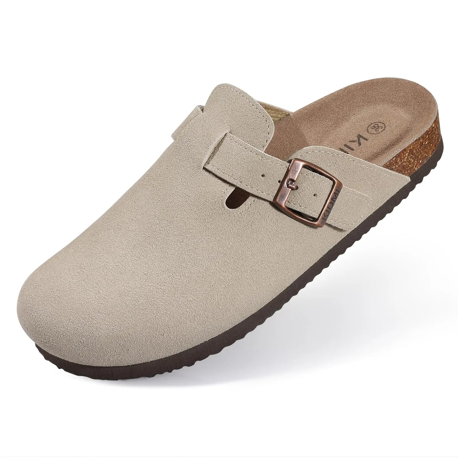 Pallene Women Classic Clogs Cork Footbed Slippers Slip-on Cork Sandals Feamle Unisex Beach Shoes Outdoor Men Mules And Clogs