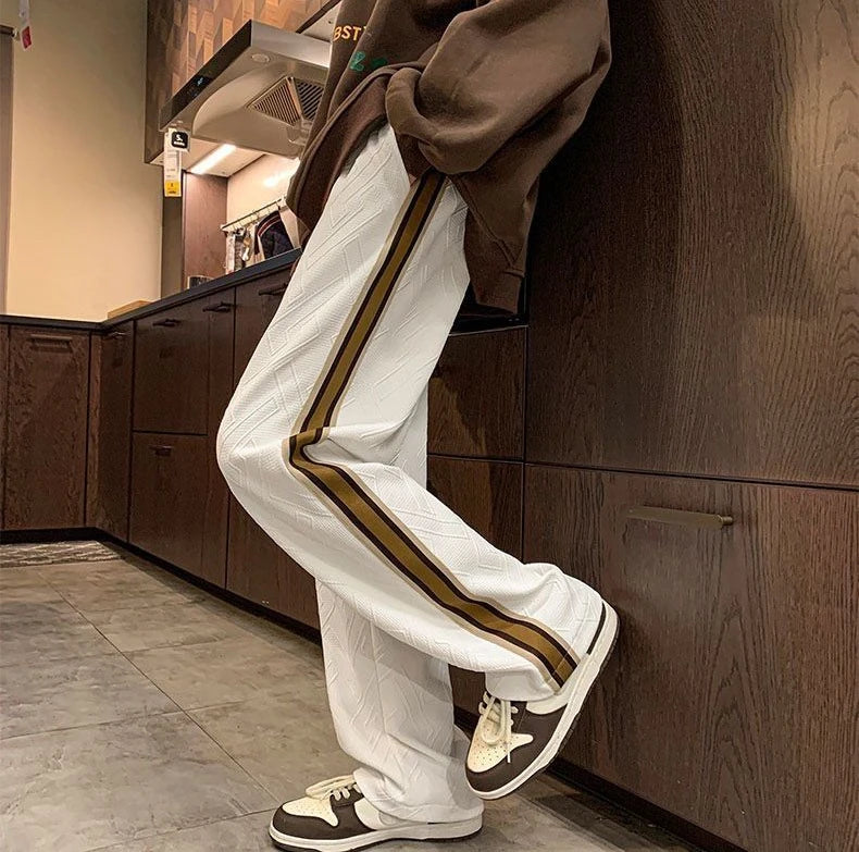 Male Sweat Pants Casual Athletic New Items In Baggy Wide Leg Fashion Trousers Track Training Summer Sport Y2k Sweatpants for Men
