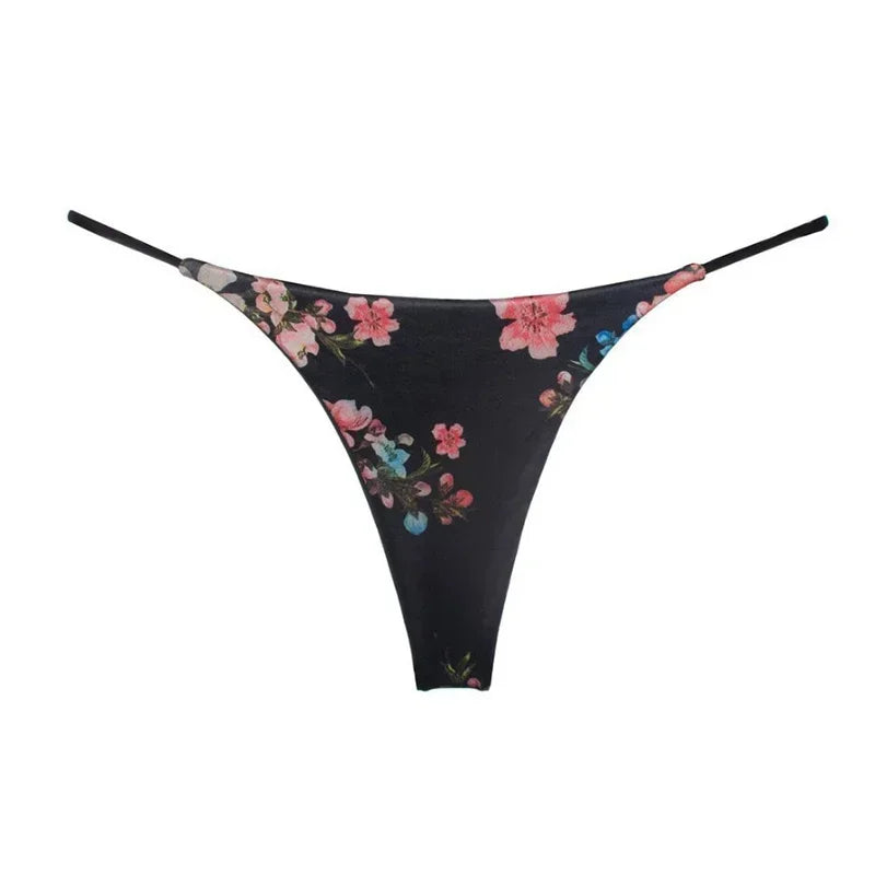 Lingerie Sexy G Strings Low-Rise Thong Panties Female Sexy Underwear Women Seamless Low Waist Ladies Briefs Thongs Sexy Panties