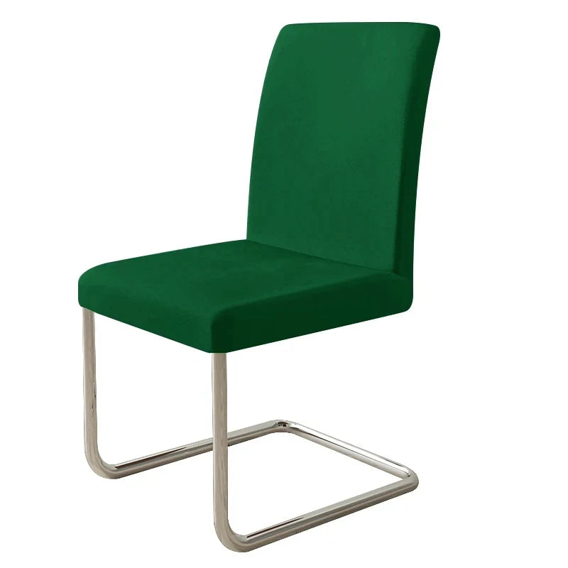 Waterproof Fabric Multi-Color Chair Cover Spandex Elastic Soft Chair Slipcover Seat Case For Office Kitchen Dining Room