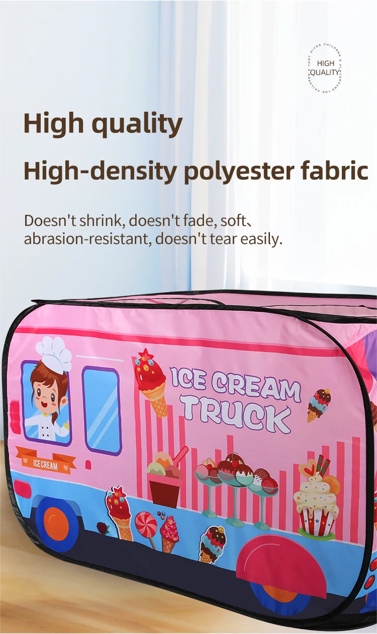 Children's Tent Game House Indoor and Outdoor No Installation Kindergarten Foldable Family Toy House