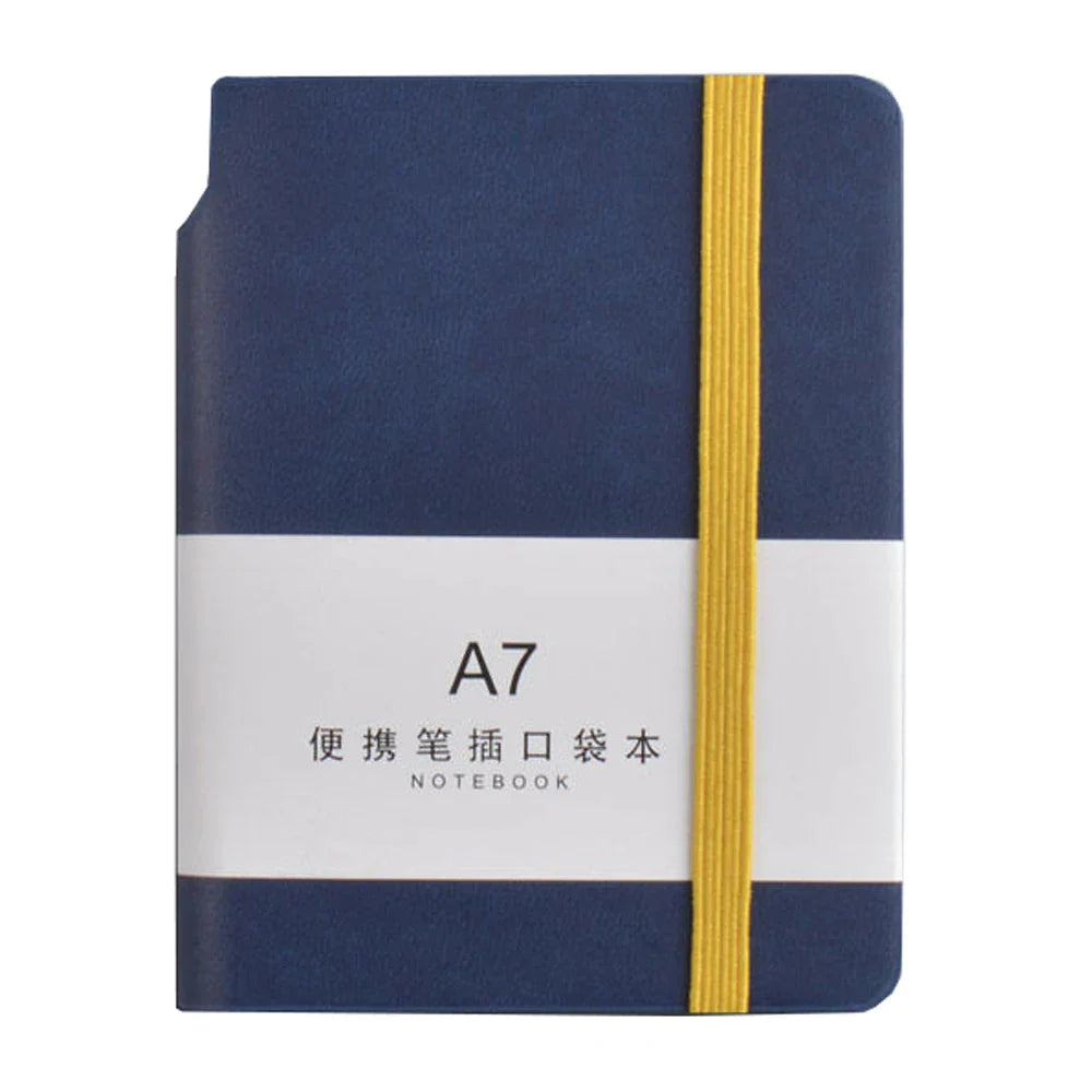 200page Notebook A7 Beautiful Pockets Mini Portable Notebooks Business Stationery Thick Female Small Journal For School Weekly