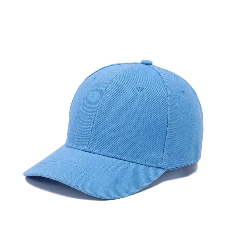 Child Hats Kids Snapback Baseball Cap Solid Color Sun Hat Spring Summer Hip Hop Boys Girls Toddler Peaked Caps Bones Adjustable