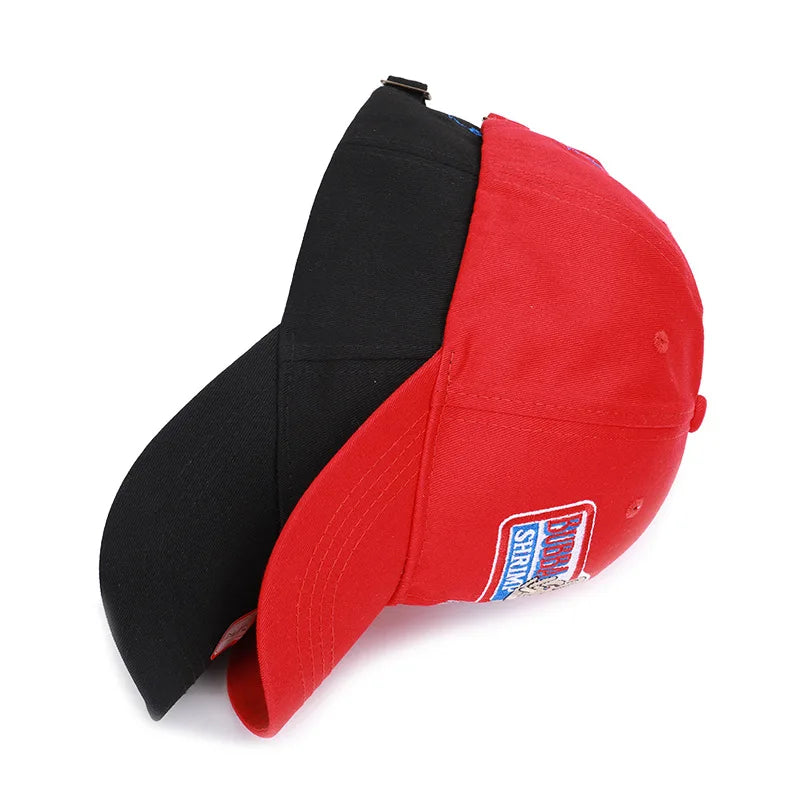 Baseball Caps Gump Shrimp CO. Snapback Hat Forrest Gump Costume Cosplay Embroidered Snapback Cap Unisex Summer Hats Adjustable